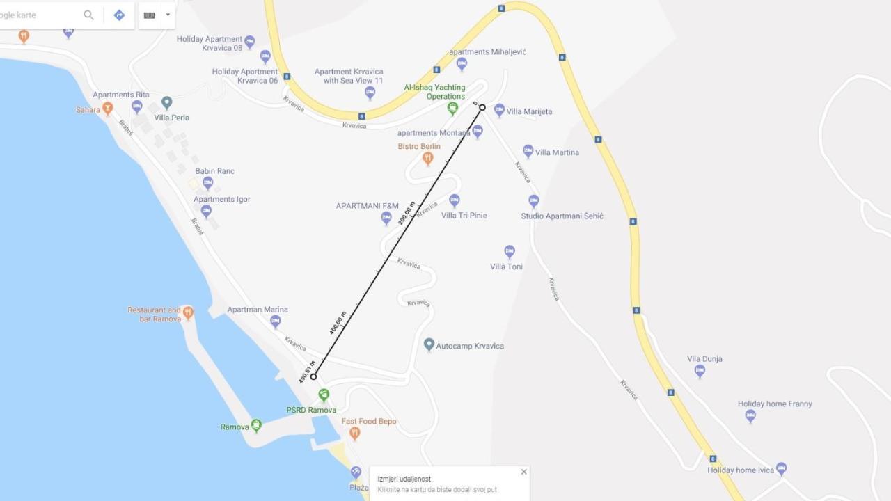 Apartment Mare Крвавица Екстериор снимка